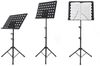BAYLI Regal 50 - 165cm höhenverstellbarer Notenständer, Musikständer in Schwarz Bild 5