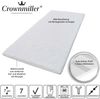 Crownmiller Topper Basic 160x200cm mittel, 7 cm Topper mit 7 Zonen, Bezug waschbar bis 60°C Bild 2