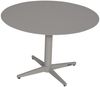 Gartencouchtisch Mill aus Aluminium, modern, rund in Taupe, Ø 75 cm, pulverbeschichtet Bild 1