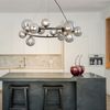 ZMH Pendelleuchte Esstisch Pendelleuchte Wohnzimmer - Pendelleuchte 14 G9 Glühbirnen Bild 2