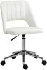 Bürostuhl 49 x 60 x 79-91 cm aus Polyester in Beige, höhenverstellbar & drehbar, 1 St. Bild 4