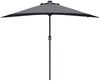 vidaXL Garten-Sonnenschirm Anthrazit 294 x 150 x 223 cm 42003261 Bild 5