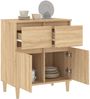 Sideboard, Kommode Sonoma-Eiche 60x35x70 cm Holzwerkstoff Bild 5