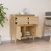 Sideboard, Kommode Sonoma-Eiche 60x35x70 cm Holzwerkstoff Bild 3