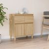 Sideboard, Kommode Sonoma-Eiche 60x35x70 cm Holzwerkstoff Bild 2