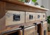 Sideboard Mango 150x45x90 natur lackiert RAILWAY #120 Bild 5