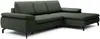 Vente-unique - ARCHIBALD Sofa Stoff Grün - B 104 cm x H 82 cm x L 265 cm Bild 3
