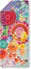 hip Reisehandtuch Vitori, Microfaser (1-St), Mikrofaser, 75x180, Schnelltrocknend, Reisen, Sport, Yoga, Wendeoptik Bild 1