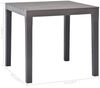 vidaXL Gartentisch Moccafarben 78 x 78 x 72 cm Kunststoff 48785 Bild 5