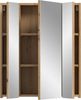 Badezimmerspiegelschrank >Ice< in artisan oak - 60x70x18cm (BxHxT) Bild 3