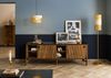 Sideboard Mango 185x45x65 braun geölt / dunkler Granit LOS ANGELES #106 Bild 4