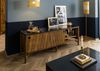 Sideboard Mango 185x45x65 braun geölt / dunkler Granit LOS ANGELES #106 Bild 3