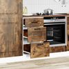vidaXL Küchenunterschrank Kalmar Räuchereiche Holzwerkstoff 854245 Bild 3