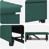 vidaXL Schlafsofa Ausziehbar Dunkelgrün 194 x 50 x 82 cm Stoff 42008586 Bild 5