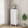 OTTO home Kombikommode Borkum Sideboard Anrichte mit 6 Schubladen Landhaus weiß (hochwertige Griffe aus Metall), Kommode Schrank Wäscheschrank mit 6 Schubladen Bild 2