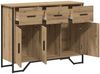 vidaXL Sideboard mit Schubladen Artisan-Eiche 97 x 32,5 x 74,5 cm 868777 Bild 5