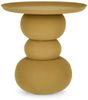 Beistelltisch Alpa aus Metall Ø 41 cm, Senf Bild 5