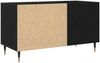 vidaXL Schallplattenschrank Schwarz Eichen-Optik 85 x 38 x 48 cm 862896 Bild 5