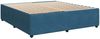 vidaXL Boxspringbett mit Matratze Blau 180x200 cm Samt 3287810 Bild 5