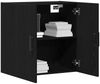 vidaXL Wandmontierter Schrank Schwarz Eichen-Optik 60 x 31 x 60 cm 862945 Bild 3