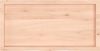 vidaXL Wandregal 100x50x(2-6) cm Massivholz Eiche Unbehandelt 363568 Bild 5