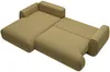 Vente-unique - MONELIA Sofa Stoff Grün - B 167 cm x H 81 cm x L 270 cm Bild 4