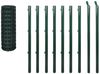 vidaXL Eurozaun Stahl 10x1,5 m Grün 140567 Bild 3