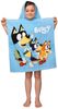 Bluey Kapuzenhandtuch Bluey Badetuch, SCHNELL TROCKNENDES Poncho mit Kapuze für Kinder Bild 2