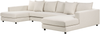 Ecksofa LILVIKEN Stoff Helles Beige Symmetrisch Bild 4