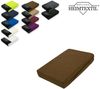 EXKLUSIV HEIMTEXTIL Frottee Spannbettlaken Premium 60 - 70 x 140 cm Schokobraun 80% Baumwolle 20% Polyester Öko - Tex Zertifiziert Bed-Sheet Bettlaken Spannbetttuch Bild 2