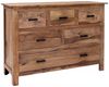 Kommode Rami 120x90x45 aus indischem Sheesham-Massivholz Bild 2