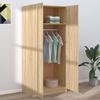 vidaXL Kleiderschrank Sonoma-Eiche 80x52x180 cm Holzwerkstoff 800624 Bild 3