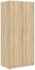 vidaXL Kleiderschrank Sonoma-Eiche 80x52x180 cm Holzwerkstoff 800624 Bild 2