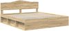vidaXL Bettrahmen Sonoma 180 x 200 cm Massives Kiefernholz 3412864 Bild 4