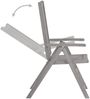vidaXL Hochlehner Verstellbar 4 Stk. mit Auflagen Massivholz Akazie 3065387 Bild 5