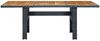 vidaXL Gartentisch Dunkelgrau Poly Rattan und Akazie Massivholz 313310 Bild 2