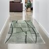 Carpetia Teppich Wohnzimmer Teppich mit geometrischem Muster in grün, rechteckig Bild 4