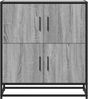 vidaXL Sideboard Grau Sonoma 68x35x76 cm Holzwerkstoff 848992 Bild 4