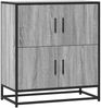 vidaXL Sideboard Grau Sonoma 68x35x76 cm Holzwerkstoff 848992 Bild 2