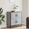 vidaXL Sideboard Grau Sonoma 68x35x76 cm Holzwerkstoff 848992 Bild 3