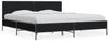 vidaXL Bettgestell Schwarz 180x200 cm Holzwerkstoff und Metall 3280012 Bild 2