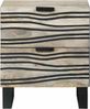vidaXL Nachttisch 2 pcs Weiß 40 x 33 x 46 cm Holzwerkstoff 4017971 Bild 4