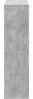vidaXL Bücherregal Betongrau 100x33x125,5 cm Holzwerkstoff 3309360 Bild 5