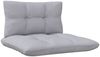 vidaXL 4-Sitzer-Gartensofa mit Grauen Kissen Massivholz Kiefer 3096123 Bild 5
