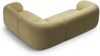 Micadoni Ecksofa Kate 4-Sitzer Rechts Strukturierter Stoff Sonnenblumen Melange Bild 3