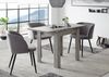 Esstisch >Monterrey< ausziehbar bis 136cm, in Beton Dekor - 80/136x78x60cm (BxHxT) Bild 4