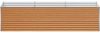 vidaXL Hochbeet Hellbraun 290 x 100 x 68 cm Verzinkter Stahl 42017368 Bild 5