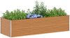 vidaXL Hochbeet Hellbraun 290 x 100 x 68 cm Verzinkter Stahl 42017368 Bild 3