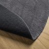 vidaXL Teppich HUARTE Kurzflor Weich und Waschbar Anthrazit Ø 120 cm 375010 Bild 5