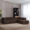 Bronx71 Ecksofa Memphis Leder braun rechts Bild 4